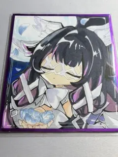 原神 少女 コロンビーナ 色紙イラスト ファンアート