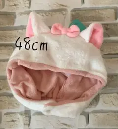 ディズニー　おしゃれキャット　マリー　ファンキャップ　被り物　帽子　48cm
