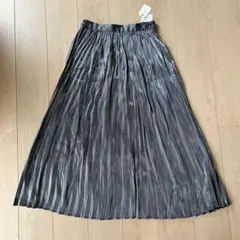 【新品】chocolraffinerobe シャイニープリーツスカート　総ゴム