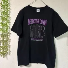 DETECTIVE CONAN Tシャツ ブラック XL