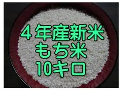 【令和4年産新米】もち米 精米10㌔【農家直送】