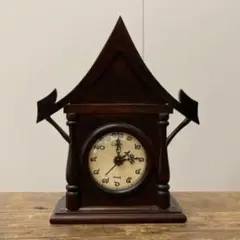 C-1[希少] タイ文字時計 置き時計 アンティーク インテリア ヴィンテージ C-1[希少] タイ文字時計 置き時計 アンティーク インテリア