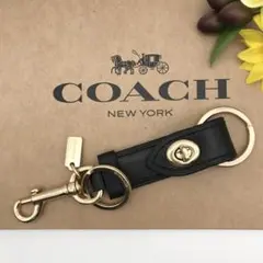 COACH 大人気!! カーフレザー トリガー スナップ ターンロック 新品