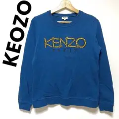 KEOZO ケンゾー レディース トレーナー ロゴ M 美品 即日発送