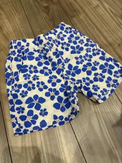 HOGAN 青い花柄 半ズボン 100 マーキーズ