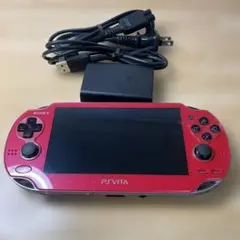 PlayStation®Vita コズミック・レッド 3G/Wi-Fiモデル …