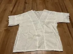 レディース　夏服　レース　カットソー　トップス