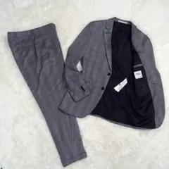 【美品】ZARA ザラ セットアップ スーツ グレンチェック Lサイズ 2ボタン