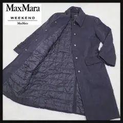 【美品】WEEKEND Max Mara イタリア製 キルティング ロングコート