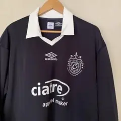 ciatre アンブロ football shirt ゲームシャツ　ネイビー