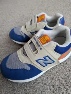 new balance 996 16.5cm ブルー/オレンジ ※洗濯済