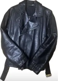ダークビッケンバーグ　2WAYフリルレザーライダース 2025年最新】DIRK BIKKEMBERGS メンズ レザージャケット