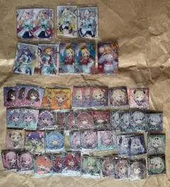 ホロライブ　ウエハース カード + イタジャガ シール　まとめ売り