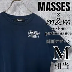 【入手困難コラボ】MASSES × m&m Tシャツ 紺 M相当 キムタク 長瀬