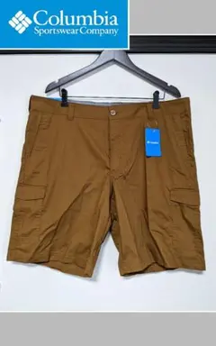 【Columbia】ショートパンツ/カーゴパンツ/無地/ロゴ/ビッグ/新品