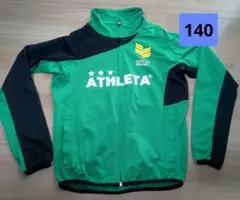 ATHLETA　ジャージ　グリーン／ブラック　140