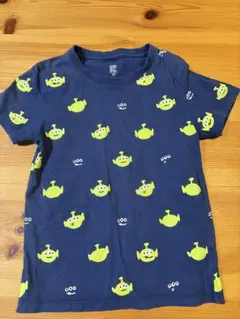 リトルグリーンメン Tシャツ 130サイズ ネイビー