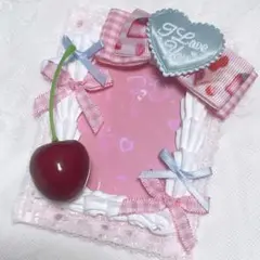 さくらんぼしりーず♡ 硬質ケース トレカケース ホイップデコ B8