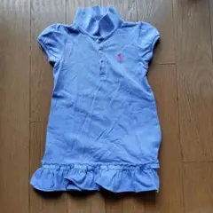 Ralph Lauren 24M 青 ワンピース