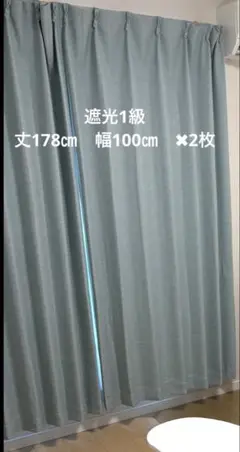 ドレープカーテン　東京インテリア　遮光1級　178✖️100 2枚セット
