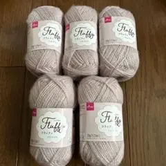 【新品未使用】ダイソーFluffy フラッフィサクラ 5個セット