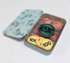 ダメカンケース仕切り　プチ缶サイズ　ポケカ　ポケモンカード　紙ダメカン