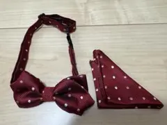 コムサイズム　蝶ネクタイ&ハンカチ　キッズ