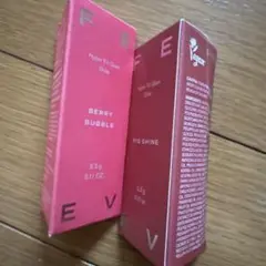 FEEV グラムドロップリップティント2本セット ローズウォーター ベリーバブル