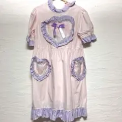 ナイルパーチ ワンピース ピンク 紫 パープル