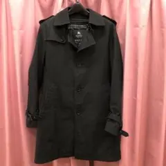 【BURBERRY BLACK LABEL】ステンカラーコート ライナー付き