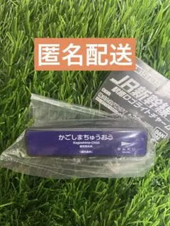 【鹿児島中央】 JR新幹線駅標ロゴライトチャーム ガチャガチャ