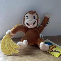 おさるのジョージ ぬいぐるみキーホルダー