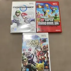 【Wii】sm-1 スマブラ　マリカー　スーパーマリオ　セット　まとめ