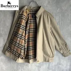Burberry's　バーバリー　ハリントンジャケット　ノバチェック　極美品