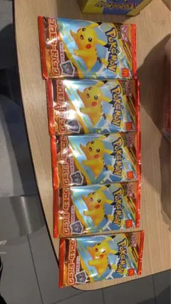 マックポケモンコラボ　ポケモンパック5個売り新品