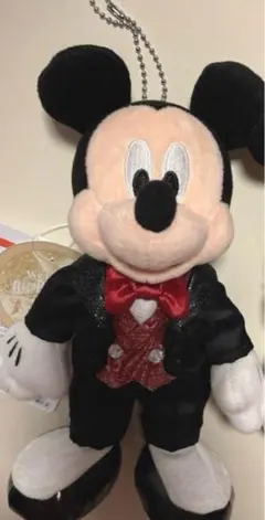 新品タグ付き　ビッグバンドビート　ぬいぐるみバッジ　ミッキー　ディズニー