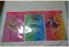 セーラームーン×明治コラボ クリアファイル 3枚セット