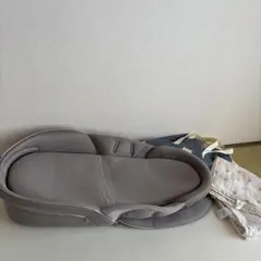 グレー ネオママイズム　おくるみ2枚付き