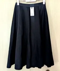 COMME CA MODELS 黒 フレアスカート M