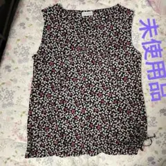 レナウン　micmac 花柄 ノースリーブ チュニック