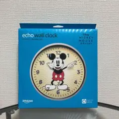 【新品未使用】echo wall clock ディズニー ミッキーマウス 時計