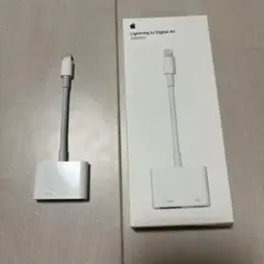 【純正】【箱あり】Apple Lightning to Digital AV
