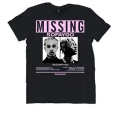Sofaygo Missing Tシャツ Black