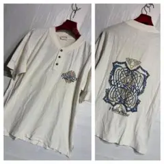 CROSSBY High SeasクロスビーヘンリーネックオールドサーフTシャツ