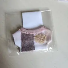 ぬい服チェック柄トップス③