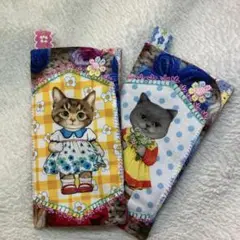 ハンドメイド　コヤンイサムチョン　カードが入るチャーム　2個　ET 10