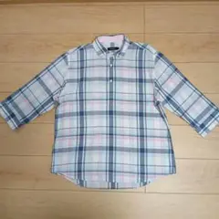 BURBERRY BLACK LABEL チェック柄 五分袖チュニック サイズ3