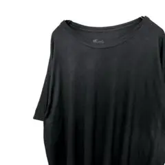 無地　ヘインズHanens 半袖Tシャツ　ブラック　黒 3XL