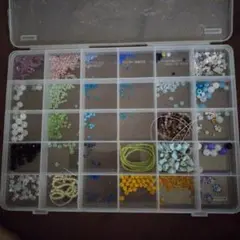 ビーズ・アクセサリー製作用素材セット