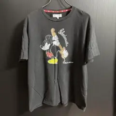ミッキーマウス ギター XL ブラック Tシャツ